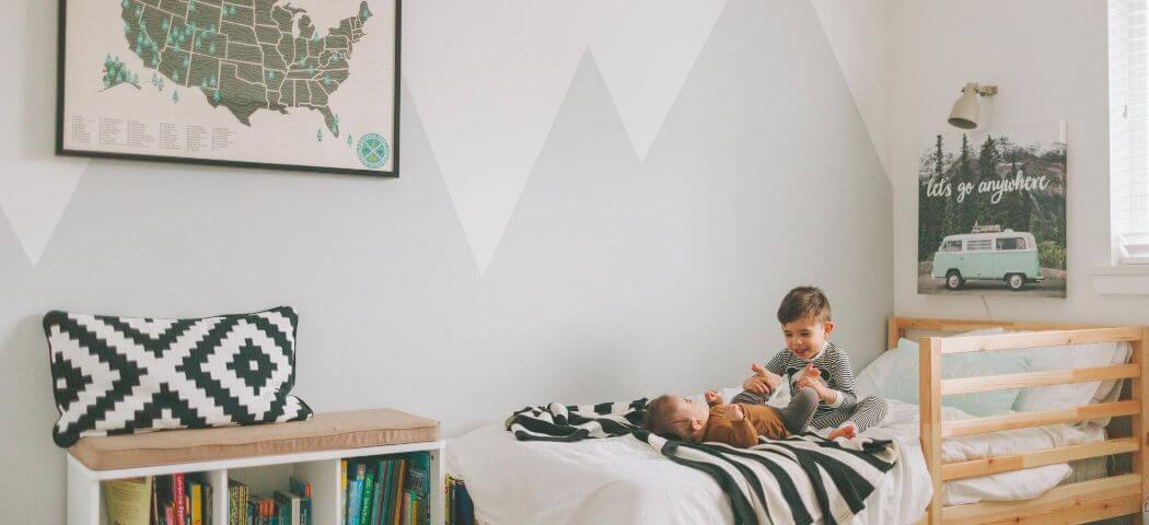 Jak podzielić pokój dzieci z jednym oknem